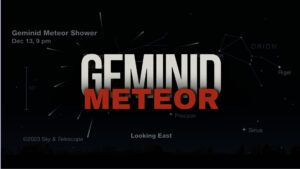 Geminid Meteor Shower 2023