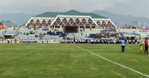 Republic Day in bakshi stadium,Sri nagar