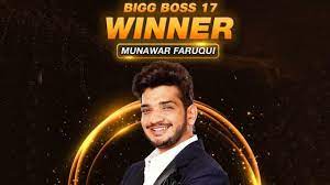 Big Boss 17 winner : Munawar Faruqui's