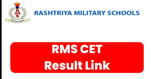 RMS CET Result 2024