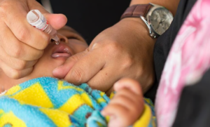 Pulse Polio Drive to Immunize Children